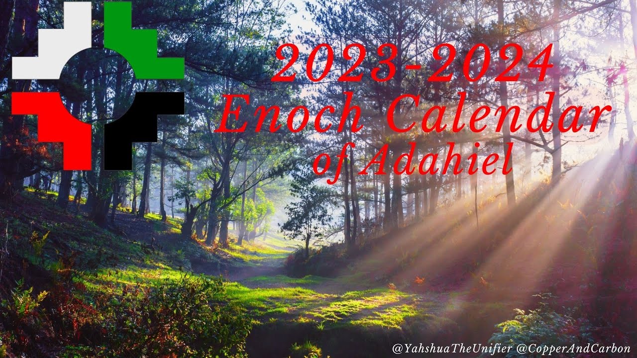 20232024 Enoch Calendar Complete Printable PDF YouTube