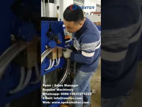 Automatic Motorcycle Wheel Rim Production