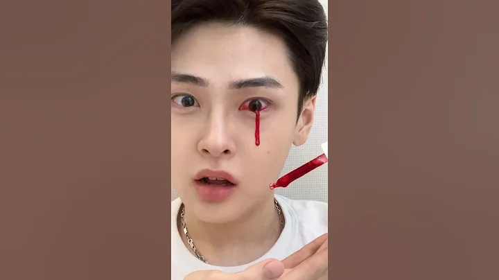 fake eye blood tutorial #part2