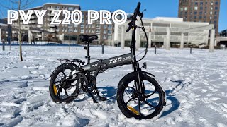 PVY Z20 Pro Review - Affordable CE Certified - 20" Foldable eBike