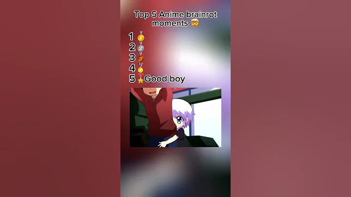 Top 5 Anime Brainrot Moments. #anime