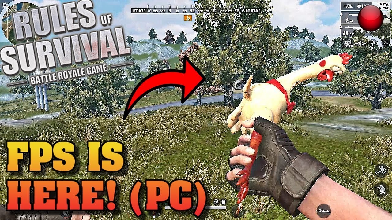 NEW First Person Mode Gameplay!! (Rules of Survival) - YouTube - 