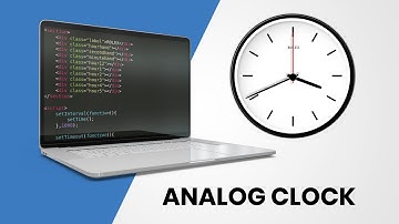 Create an Analog Clock using HTML, CSS and jQuery