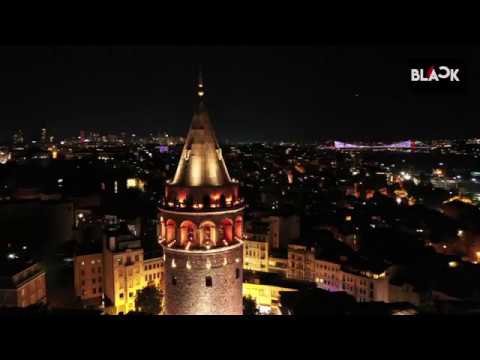 GALATA KULESİ MUHTEŞEM GECE GÖRÜNTÜLERİ...