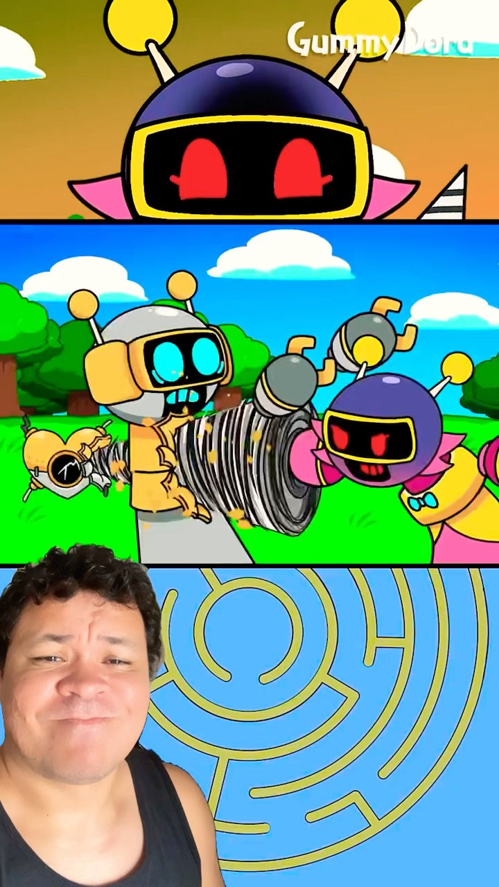 PINKIBOT MUITO MALVADA #mayumigames #sprunki #shortsvideo #youtubeshorts