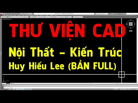 ✓ Thư viện cad nội thất - kiến trúc (BẢN FULL) | Thư viện cad của Huy Hiếu  Lee - YouTube