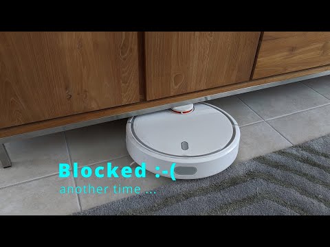 Low-tech exclusion zone for robot vacuum cleaner