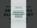 FREE FONTS for you to use in #adobeillustrator #adobesoftware #fonts #graphicdesign #freefonts