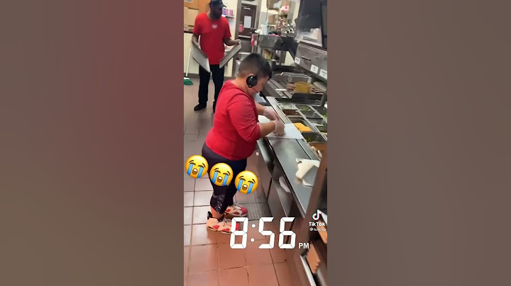 Kid working at mcdonalds 🤣