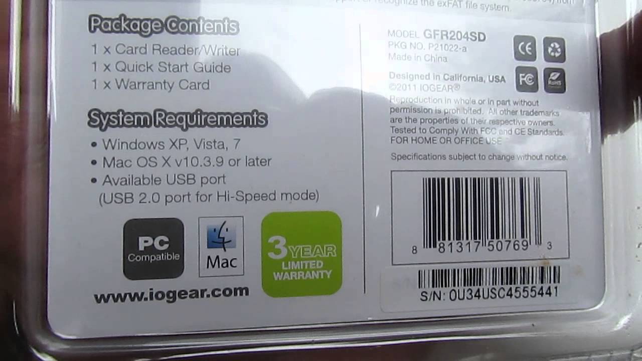 iogear 12 in 1 usb pocket card reader and writer iogear 12 in 1 usb pocket card reader and writer