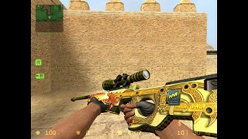 Модели для CSS V34 из CS:GO | AWP Dragon Lore