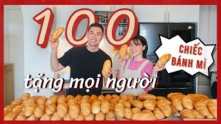 TẾT NHÀ CAM 2023 // LÀM 100 CHIẾC BÁNH MÌ HEO QUAY GỬI TẶNG MỌI NGƯỜI