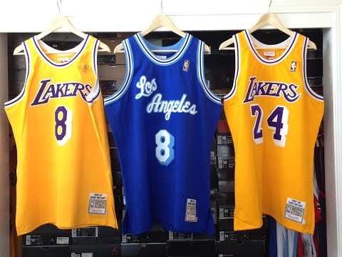 UNBOXING: Mitchell & Ness Kobe Bryant Los Angeles Lakers HWC Authentic NBA  Jersey (96-97 Alternate) 