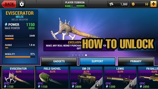 Unkilled new weapon EVISCERATOR||How to unlock EVISCERATOR in unkilled screenshot 3