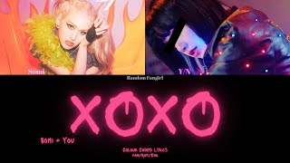 JEON SOMI (전소미) + YOU - XOXO (2 Member Ver.) [Colour Coded Lyrics Han/Rom/Eng]
