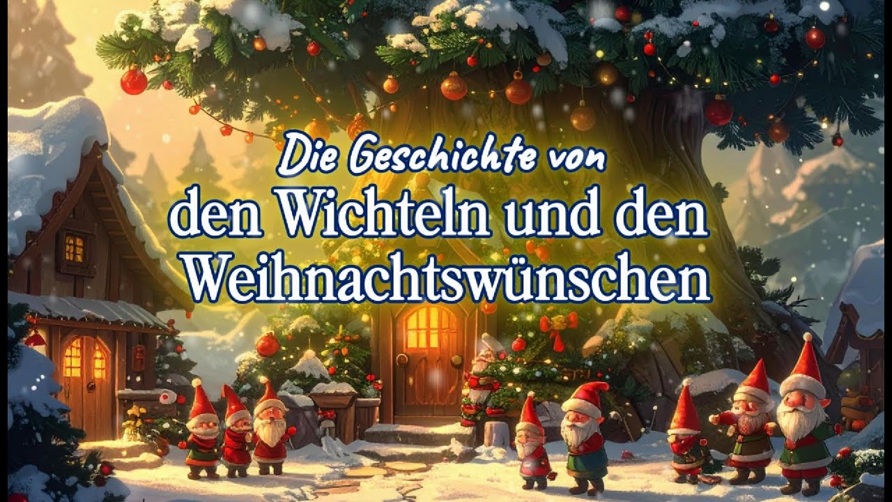 kleine Weihnachtsgeschichte: Die Wichtel und die Weihnachtswünsche - auch zum Einschlafen für Kinder