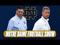 Notre dame football show addressing overreactions postspring top 25s dl recruiting more