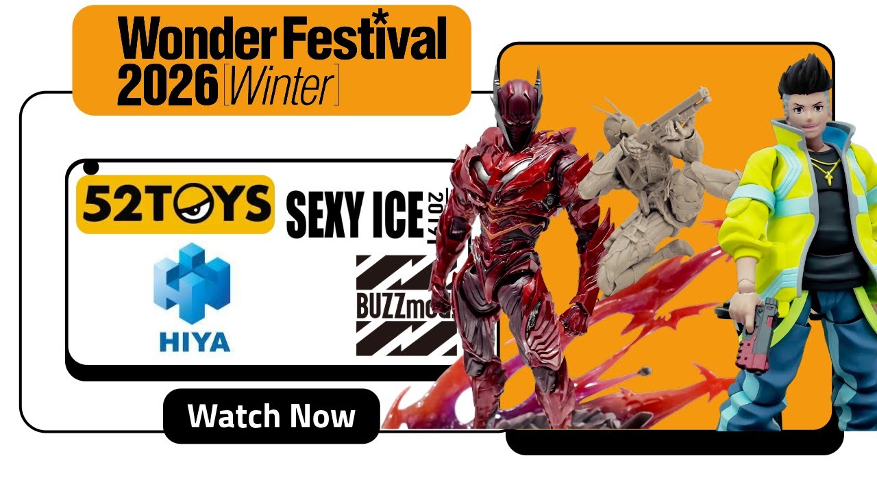 52Toys Street Fighter,  Buzzmod Reveals Wonder Festival 2026 Winter