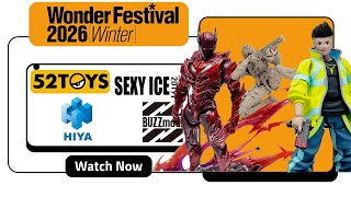 52Toys Street Fighter, Buzzmod Reveals Wonder Festival 2026 Winter