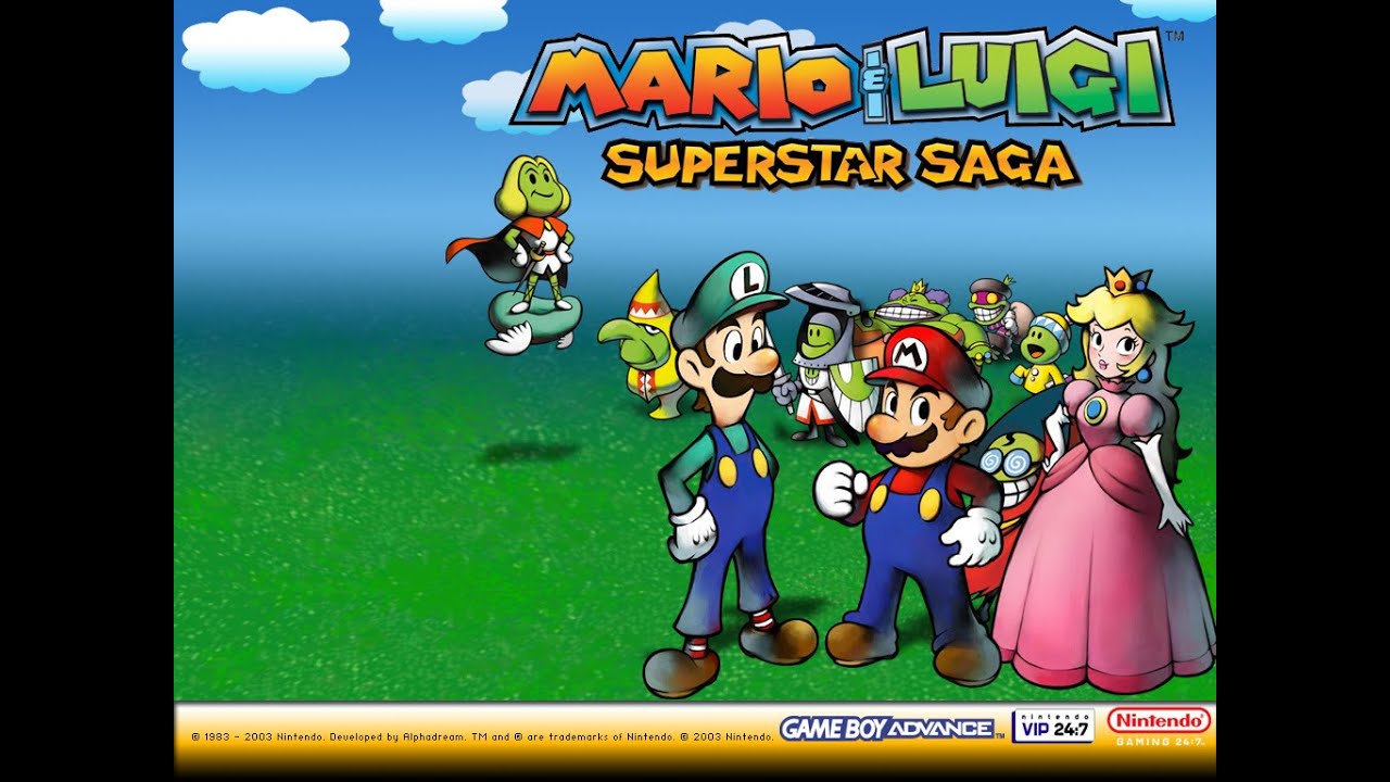 Mario et Luigi Superstar Saga 1: Le début de l'aventure - YouTube