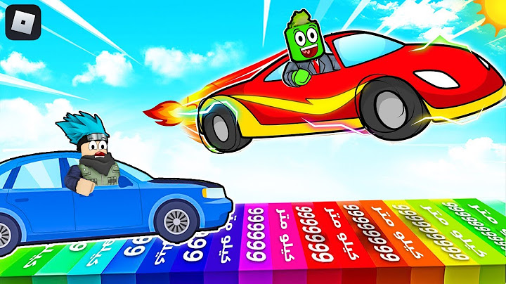 روبلوكس : سباق طيران السيارات ختمنا الماب بسرعة 99999 🔥🚗 مع @OtakuG