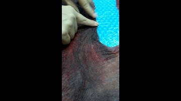 Perfect pre-felt using The Gentle Roller
