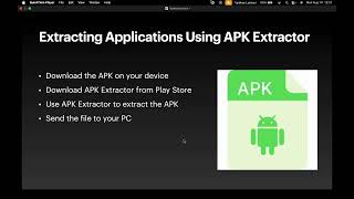 Extraction Applications using APK Extractor screenshot 4