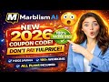 Marblism AI Coupon Code (2026) – (100% working All Plans ✅)