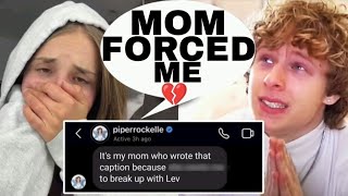 Tiffany FORCED Piper Rockelle To Break Up With Lev Cameron ?? **With Proof** | Piper Rockelle tea