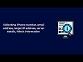 Collecting Phone number, Email address, Target IP address, Server details, Whois . OSINT -Part 30