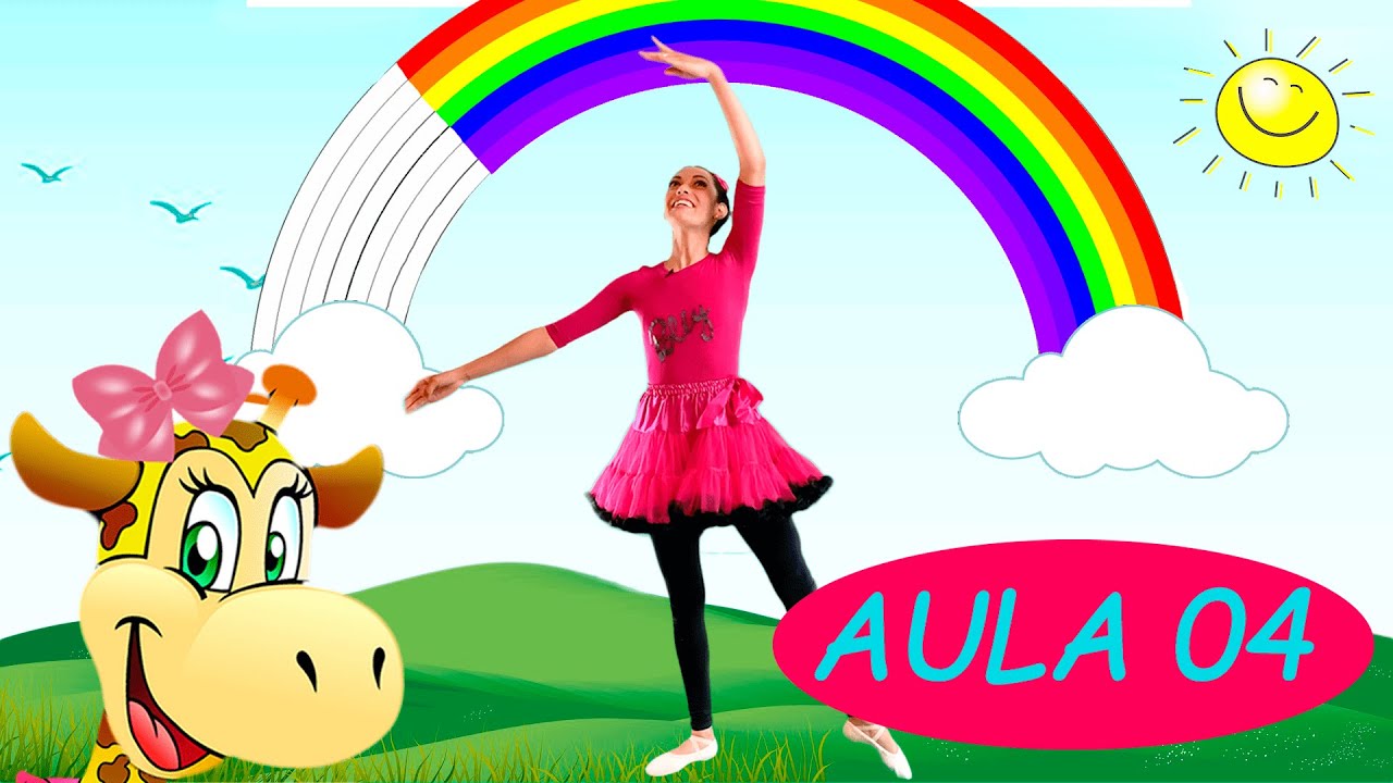 Aula de ballet Infantil 04 | Arco-íris!