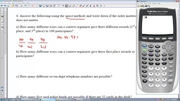 HW Video Solutions - 2 Counting Permutations and Combinations