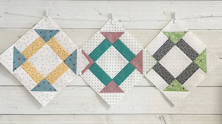 Sew Your Stash Series #14 - 10" Quick Dash Block!