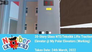 Teknikk Traction Elevator @ My Polar Elevators (Express To 20th Floor)