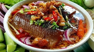 MẮM CÁ LÓC CHƯNG THỊT ba rọi đậm đà hương vị vô cùng ngon cơm cách làm dễ đơn giản |Nhamtran FV