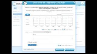 Web Center Employee Quick Start Guide to Entering and Submitting Time