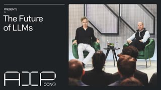 The Future of LLMs | Palantir CEO Dr Alex Karp and Matt Babin's Fireside Q&A at AIPCon