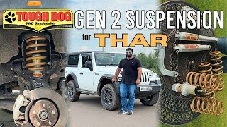 ToughDog 4WD Suspension: Comprehensive Solution for Mahindra Thar #4x4 #offroad #thar #suspension