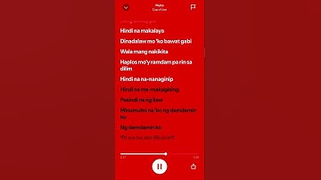 Thumbnail of Multo by Cup of Joe #music #lyrics #opm