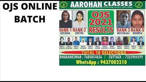 OJS ONLINE BATCH-AAROHAN CLASSES-7684054656
