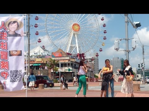 不登校のゆたぼんがアメリカンビレッジでフリーハグ