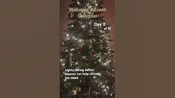 Thumbnail of Day 2: Adding more lights can help with the winter blues 🎄✨#adventcalendar #wellbeing