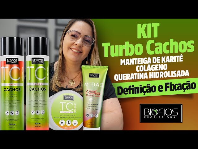 Kit Turbo Cachos Completo - Cachos Definidos