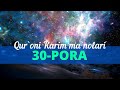 Qur`oni Karimning o`zbekcha ma`nolari | 30-pora