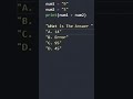 Python coding quiz #short #coding # #phonkmusic #python