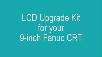 Fanuc 14" LCD Monitor Upgrade (A61L-0001)
