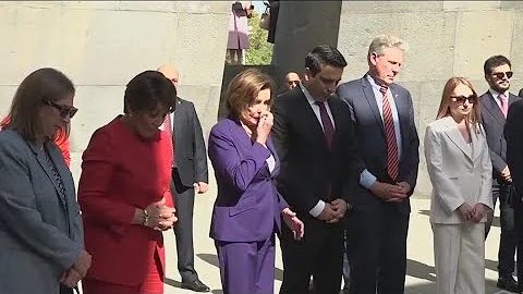 Nancy Pelosi visits Armenia