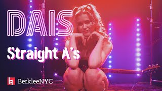 Straight As - DAIS (BerkleeNYC Music Video)
Songwriting and Production specialist DAIS (Daisy Harris) wrote, produced, and performed her new single Straight As in this music video collaboration with BerkleeNYC students and faculty.
With stunning visual direction by Live Experience Design specialist Paul Falcone and the expertise from BerkleeNYCs video team, Straight As showcases the powerful combination of immense student talent and a well equipped facility that can bring an artists vision to life.
For more information on BerkleeNYCs Master of Arts in Creative Media and Technology one-year degree program in New York City visit: https://nyc.berklee.edu/
Song written, produced and performed by DAIS (@daisharris)
Video produced and directed by Paul J. Falcone (@pjfmusic)
Executive Director: Loudon Stearns (@loudonstearns)
Executive Producer: Stephen Webber (@stephenwebberr)
Vocals: DAIS @daisharris
Acoustic guitar: Sachi Rodriguez
Additional vocal production: Stella Key
Additional drum programming: Paul J. Falcone
Mixed by Paul J. Falcone
Director of cinematography: Simon Yu (@simoncfyu)
Lighting designer: Loudon Stearns
Screen visuals: Dais, Paul J. Falcone
Video editing: Simon Yu
Camera operators:
Simon Yu
Glenn Forsythe
Caroline Mariko Stucky
Hair and makeup:
Elina (@Linas_lair)
Eymine Eagan (@eyminex2)
Tyneyah (@Ty_ashantico)
Follow BerkleeNYC:
https://www.instagram.com/berkleenyc/
https://www.facebook.com/BerkleeNYC Straight As - DAIS (BerkleeNYC Music Video)