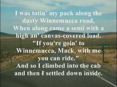 Johnny Cash One Piece at a Time {LYRICS ON SCREEN}