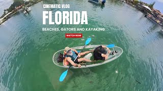 Florida Spring Break Beaches, Gators and Kayaking